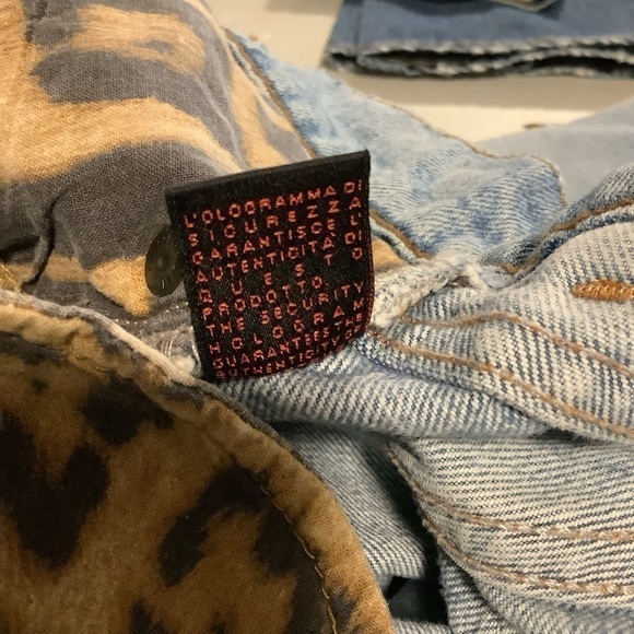 ROBERTO CAVALLI VINTAGE 90s EMBROIDERED BOHO JEANS - Picture 12 of 14